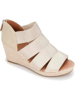 Gentle Souls by Kenneth Cole Charli Womens Leather Heel Wedge Sandals