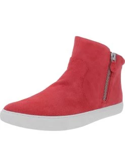 Gentle Souls by Kenneth Cole Carter 2 Womens Faux Suede High Top Casual and Fashion Sneakers