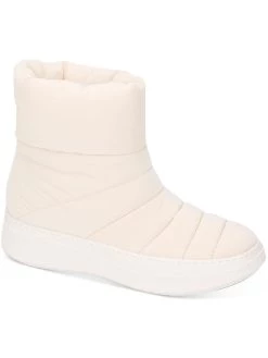 Gentle Souls by Kenneth Cole Rosette Puff Womens Slip On Ankle Booties