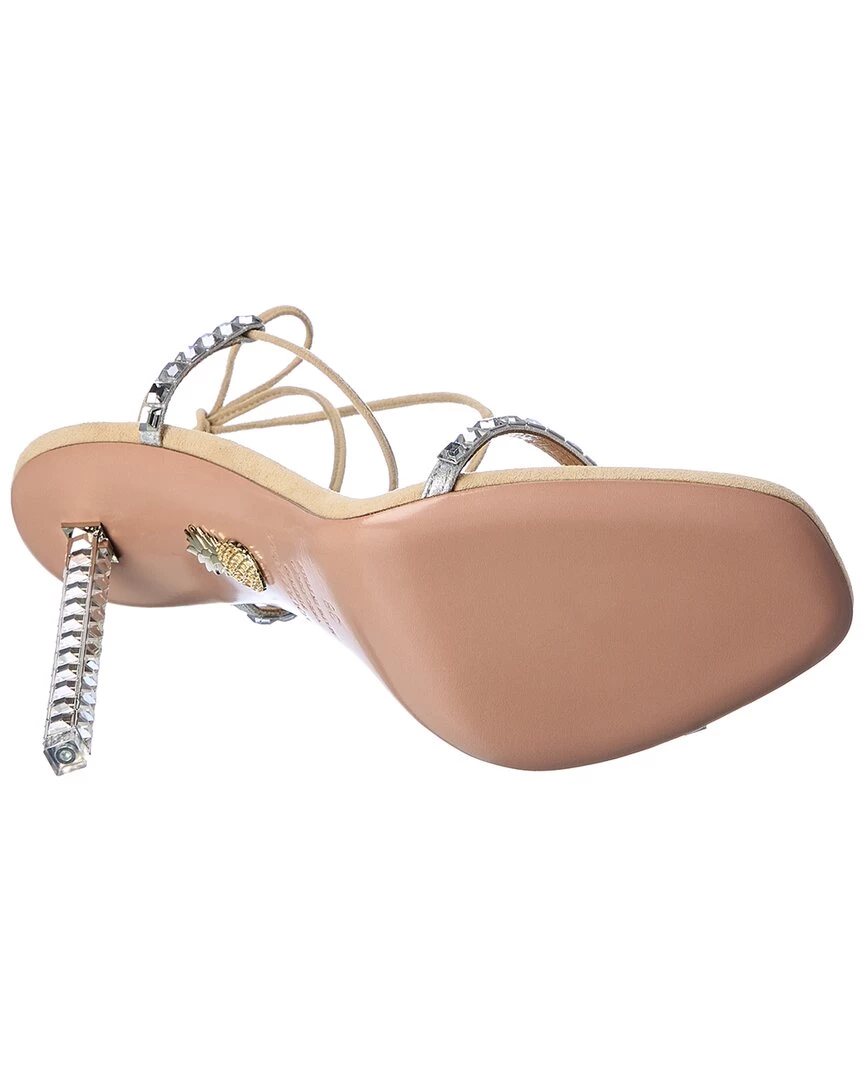 women Aquazzura Rock Chic 105 Suede Pump 4 women Aquazzura Rock Chic 105 Suede Pump - Image 4