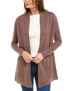 women InCashmere Classic Cashmere Cardigan