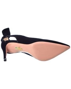 women Aquazzura Bow Tie 85 Velvet Pump -Aquazzura shop 3c3c949510c94292b61a7e3705118897 1080x