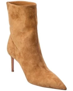 women Aquazzura Matignon 75 Suede Bootie