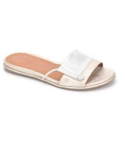 Gentle Souls by Kenneth Cole Lark Womens Leather Slip On Slide Sandals