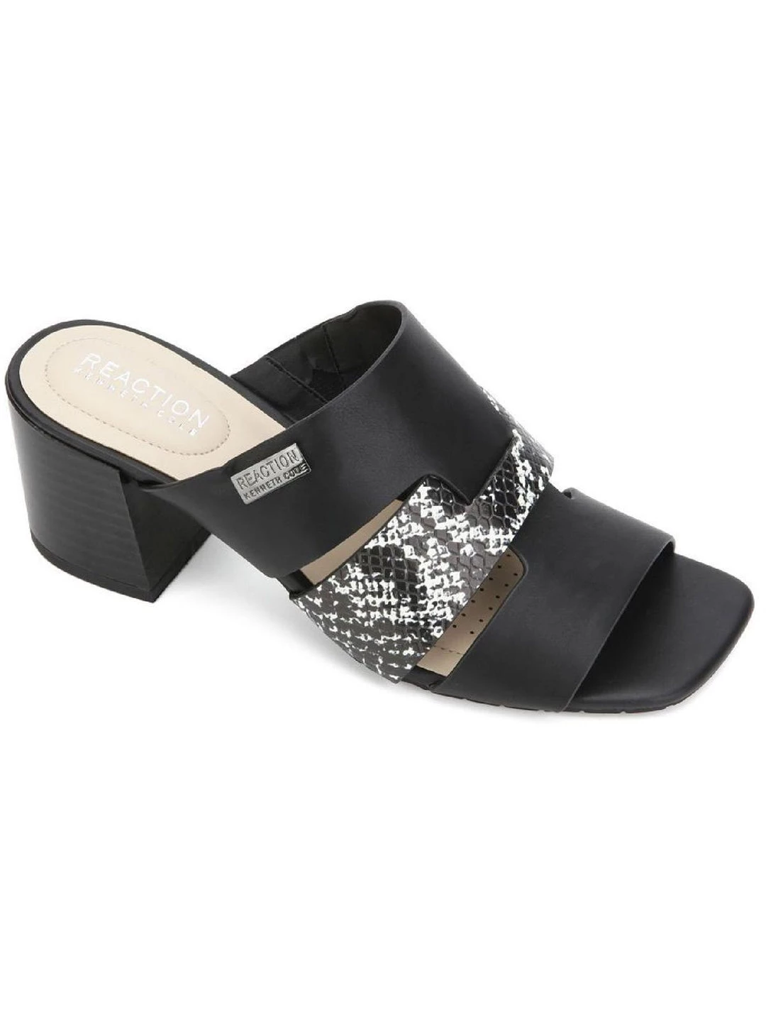 Gentle Souls by Kenneth Cole Mix Cut Out Mule Womens Open Toe Slip On Heel Sandals 1 Gentle Souls by Kenneth Cole Mix Cut Out Mule Womens Open Toe Slip On Heel Sandals