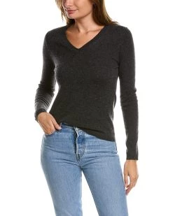 women InCashmere V-Neck Cashmere Sweater
