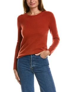 women InCashmere Crewneck Cashmere Sweater