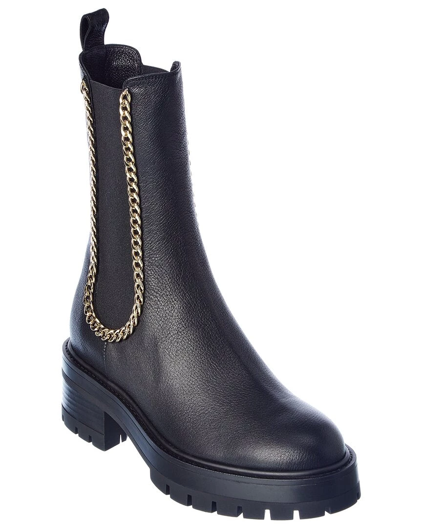 women Aquazzura Mason Leather Bootie 1 women Aquazzura Mason Leather Bootie