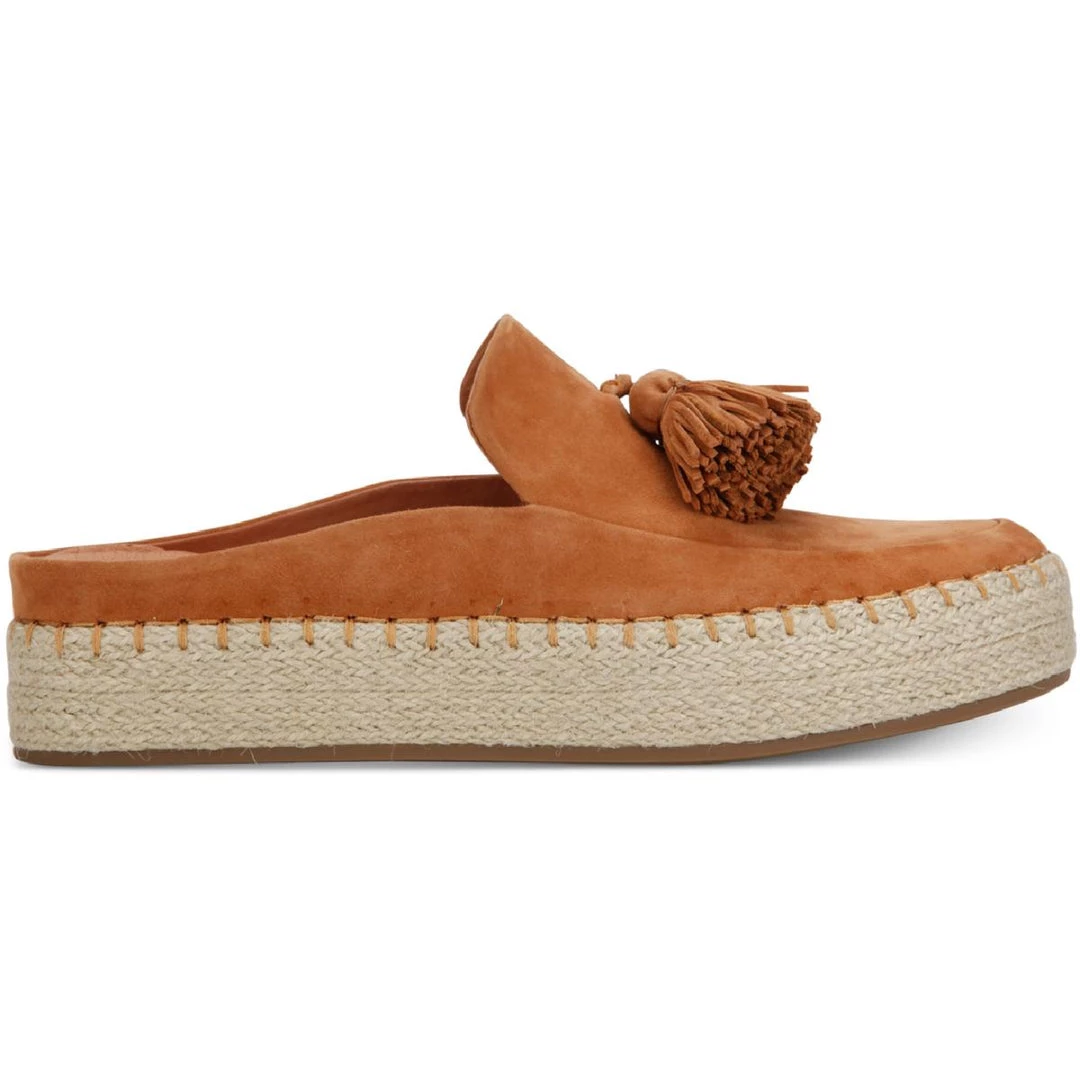 Gentle Souls by Kenneth Cole Rory Espadrille Womens Suede Flat Mules 2 Gentle Souls by Kenneth Cole Rory Espadrille Womens Suede Flat Mules - Image 2
