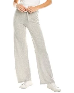 women InCashmere Wide Leg Cashmere Pant