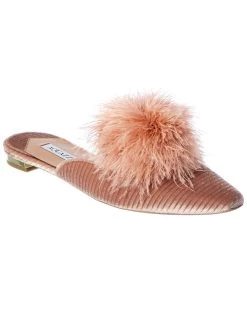 women Aquazzura Boudoir Corduroy Mule