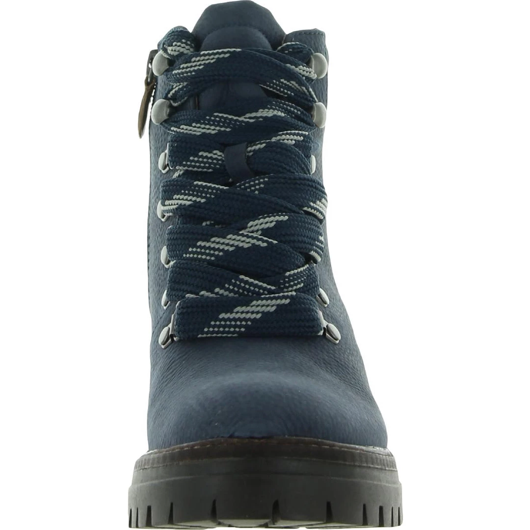 Gentle Souls by Kenneth Cole Brooklyn Womens Leather Bootie Combat & Lace-up Boots 3 Gentle Souls by Kenneth Cole Brooklyn Womens Leather Bootie Combat & Lace-up Boots - Image 3