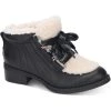 Gentle Souls by Kenneth Cole Best Stitch Womens Leather Shearling Shooties