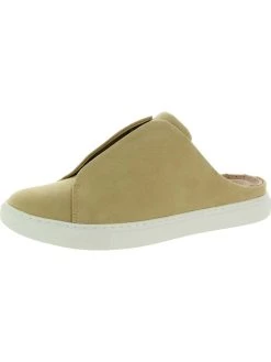 Gentle Souls by Kenneth Cole Rory Ruffle Mule Womens Leather Slip On Mule Sandals