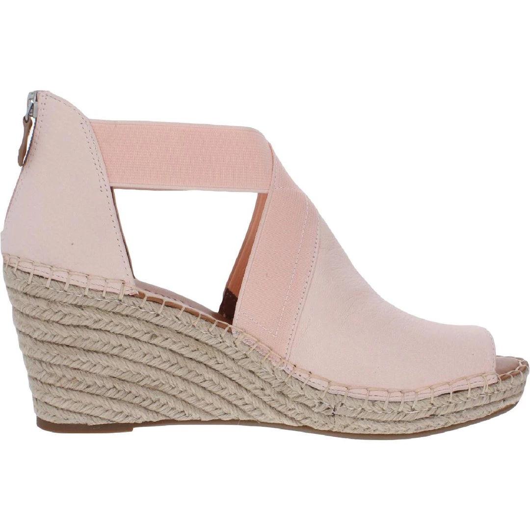 Gentle Souls by Kenneth Cole Charli Womens Zipper Peep Toe Espadrilles 2 Gentle Souls by Kenneth Cole Charli Womens Zipper Peep Toe Espadrilles - Image 2