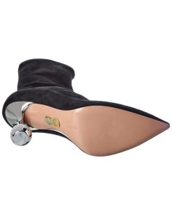 women Aquazzura Yes Darling 95 Suede Bootie -Aquazzura shop 9813b629a3544213b2a417428df14714 1080x