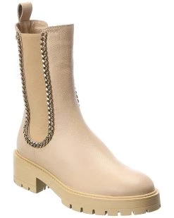 women Aquazzura Mason Leather Bootie