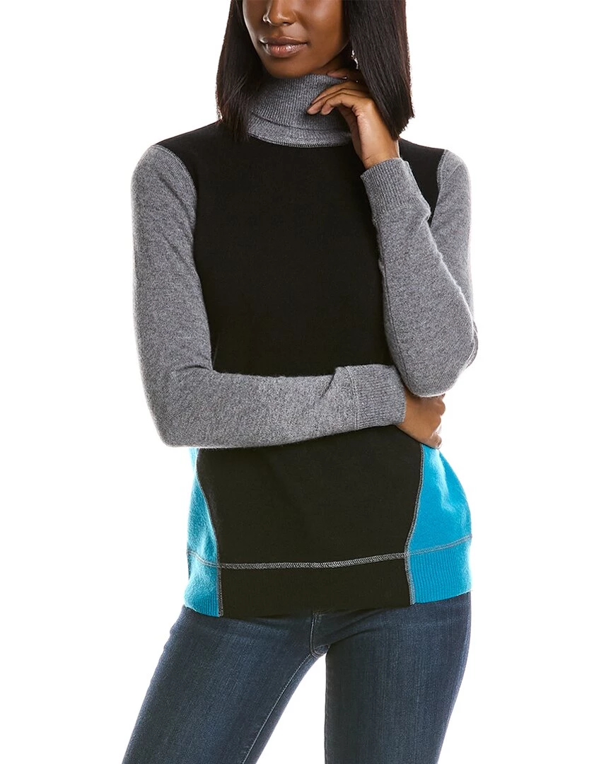 women InCashmere Colorblocked Cashmere Sweater 1 women InCashmere Colorblocked Cashmere Sweater