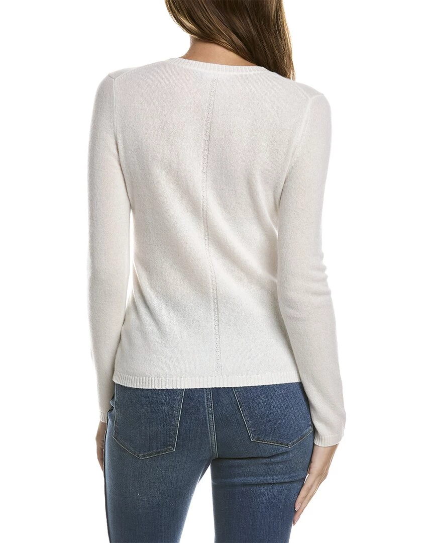women InCashmere V-Neck Cashmere Sweater 2 women InCashmere V-Neck Cashmere Sweater - Image 2