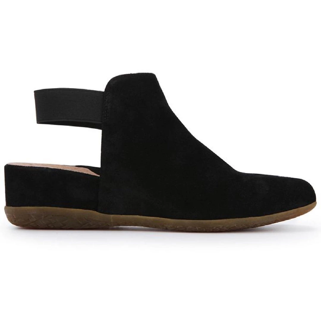 Gentle Souls by Kenneth Cole Etsu Womens Suede Square-toe Ankle Boots 2 Gentle Souls by Kenneth Cole Etsu Womens Suede Square-toe Ankle Boots - Image 2