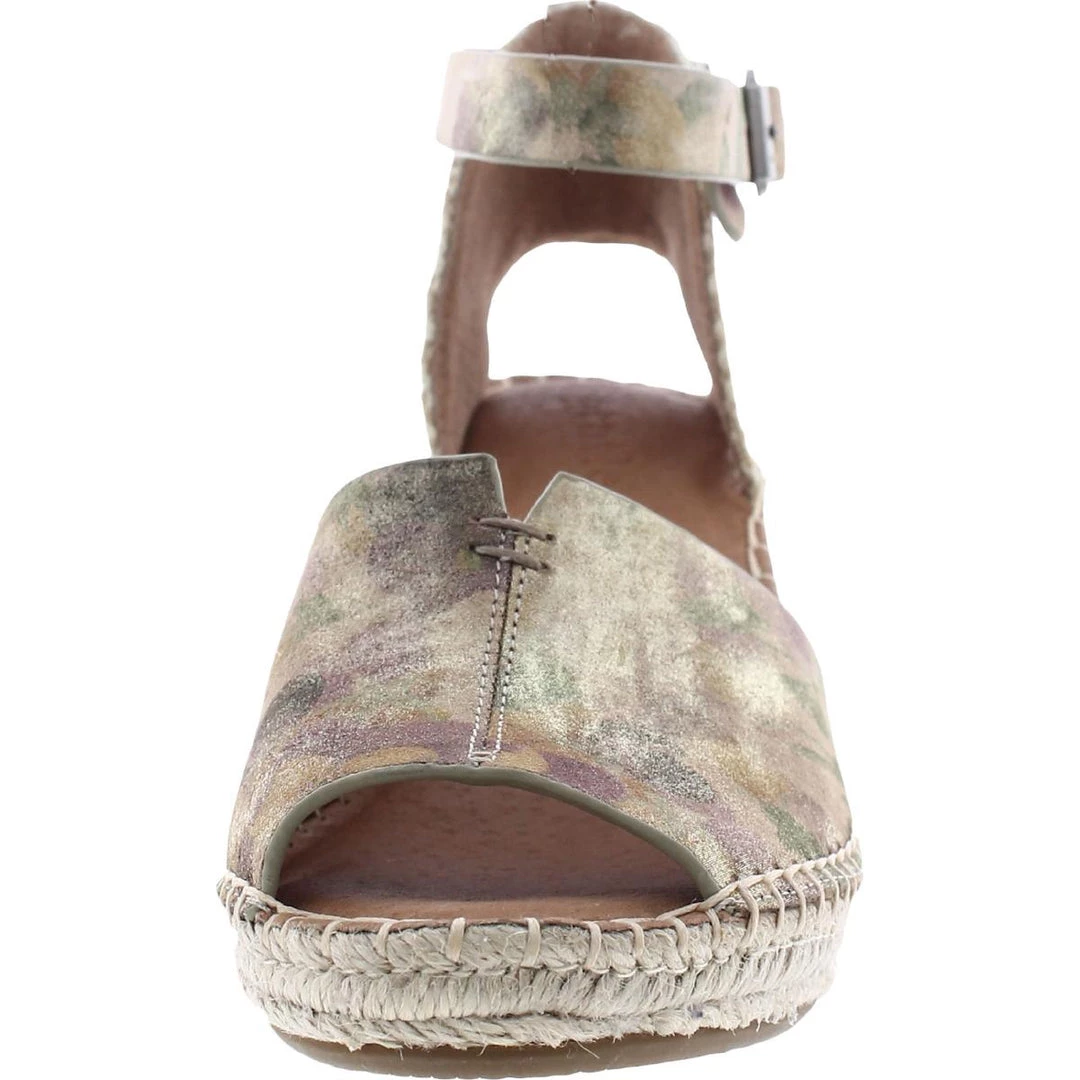 Gentle Souls by Kenneth Cole Charli Womens Leather Espadrilles 3 Gentle Souls by Kenneth Cole Charli Womens Leather Espadrilles - Image 3