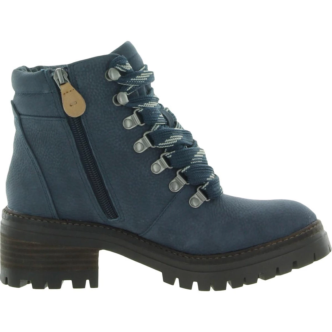 Gentle Souls by Kenneth Cole Brooklyn Womens Leather Bootie Combat & Lace-up Boots 2 Gentle Souls by Kenneth Cole Brooklyn Womens Leather Bootie Combat & Lace-up Boots - Image 2