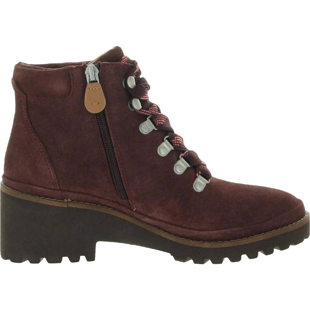 Gentle Souls by Kenneth Cole Mona Womens Zipper Lug Sole Booties 2 Gentle Souls by Kenneth Cole Mona Womens Zipper Lug Sole Booties - Image 2