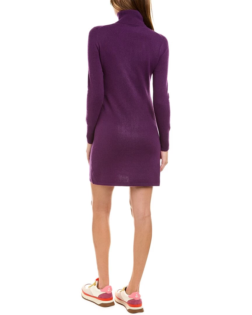women InCashmere Turtleneck Cashmere Sweaterdress 2 women InCashmere Turtleneck Cashmere Sweaterdress - Image 2
