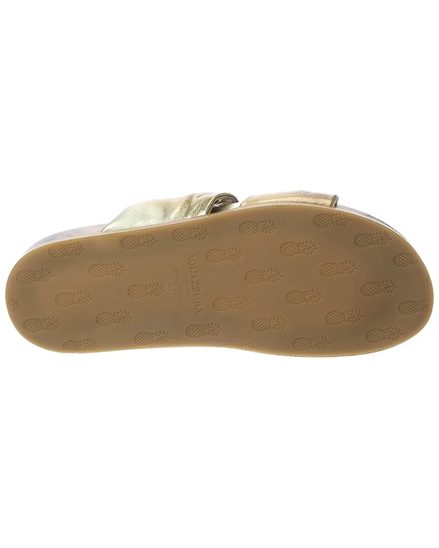 women Aquazzura Twist Leather Sandal 4 women Aquazzura Twist Leather Sandal - Image 4