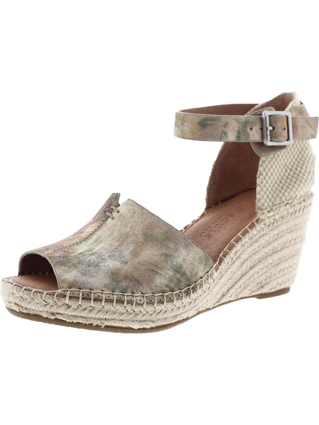 Gentle Souls by Kenneth Cole Charli Womens Leather Espadrilles 1 Gentle Souls by Kenneth Cole Charli Womens Leather Espadrilles