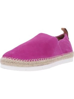 Gentle Souls by Kenneth Cole Lizzy A-Line Sporty Womens Suede Slip On Espadrilles