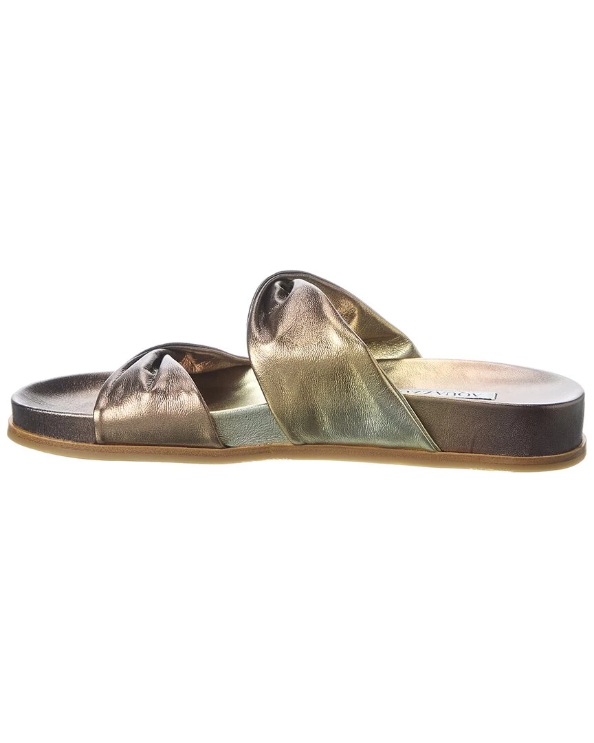 women Aquazzura Twist Leather Sandal 2 women Aquazzura Twist Leather Sandal - Image 2