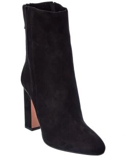 women Aquazzura Joplin 105 Suede Bootie