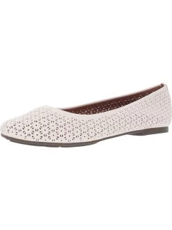 Gentle Souls by Kenneth Cole Eugene 3 Womens Leather Slip On Ballet Flats
